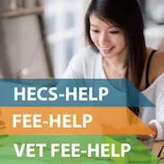 Thumbnail graphic titled "HECS, FEE-HELP and VET Student Loans"