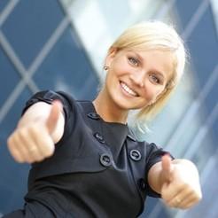 Women are more positive than men about business prospects