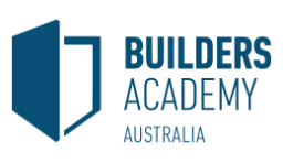 Builders Academy Australia logo – StudySelect training provider