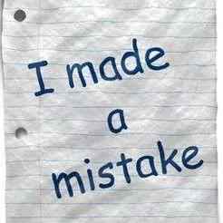 Oops, I don’t really want to resign