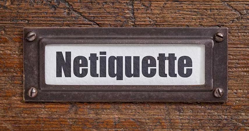 The employee’s guide to netiquette